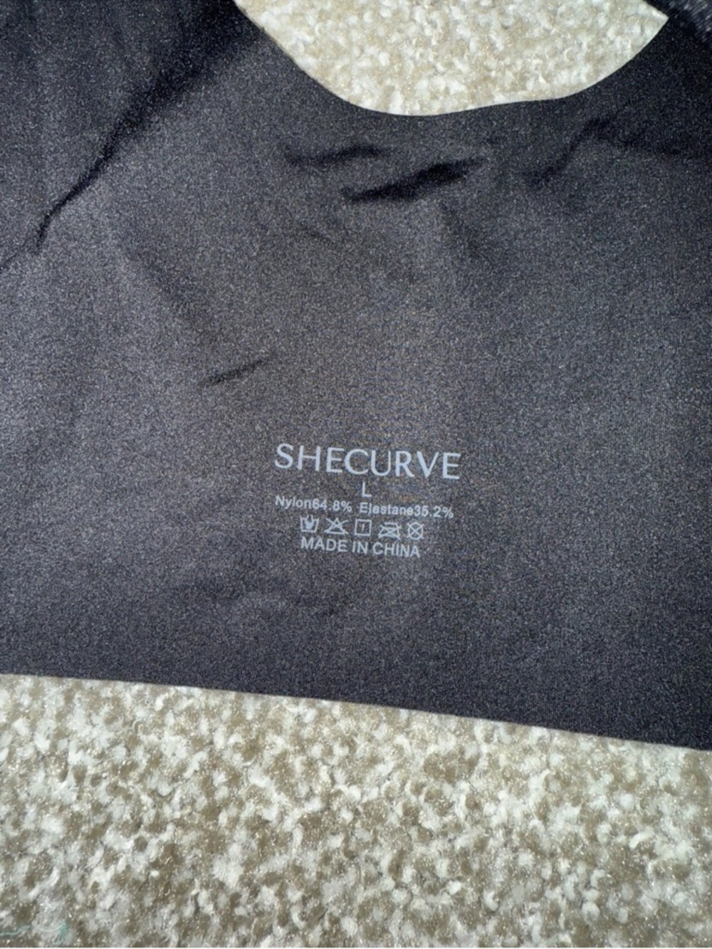 SheCurve She Curve Jelly Bra Large Black Wireless Seamless Pullover - Picture 2 of 3
